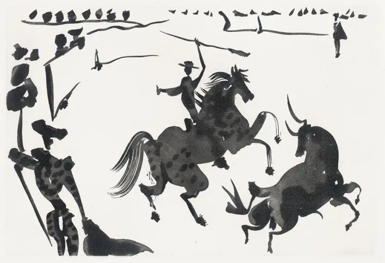 Pablo Picasso, serie Tauromachia, 1959