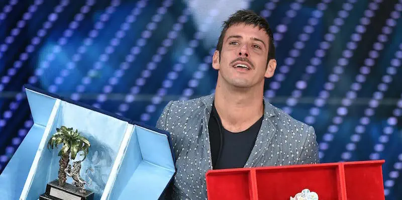 Francesco Gabbani, vincitore tra i giovani